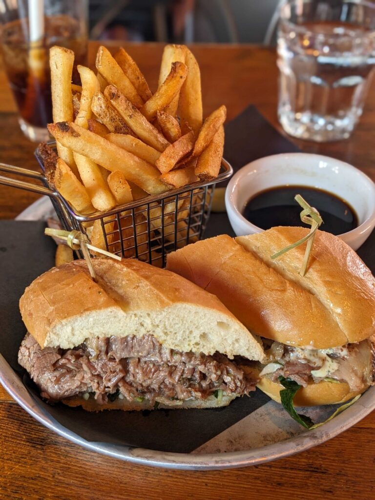 Brisket Po Boy from The Cooper Coil Still and Grill