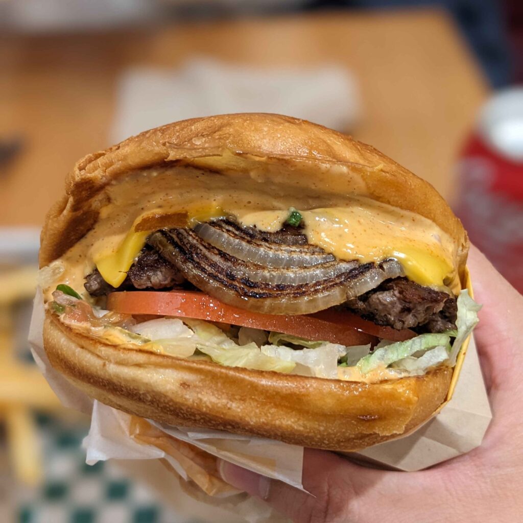 Cheeseburger from Burger Crush