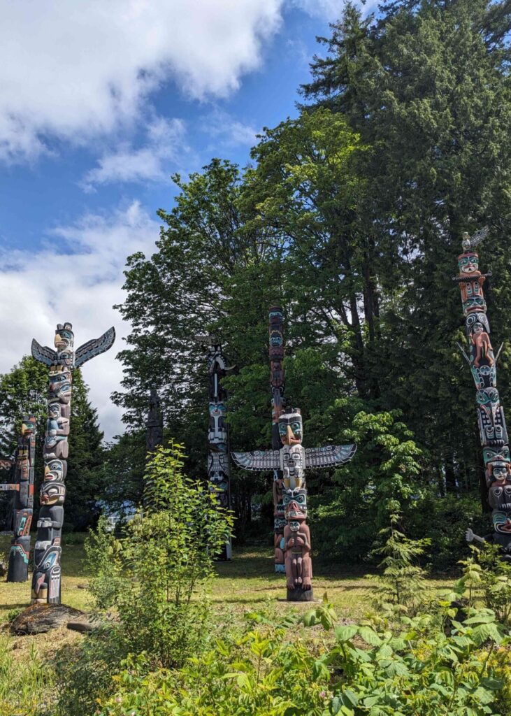 Totem Poles Stanley Park