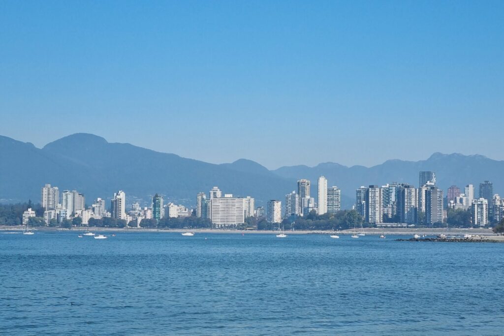 View of West End from Kistilano Beach