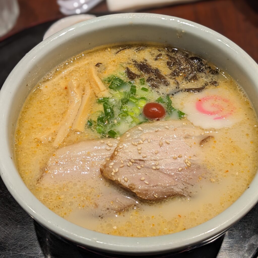 Shoyu Ramen from Hokkaido Ramen Santouka in Downtown Vancouver