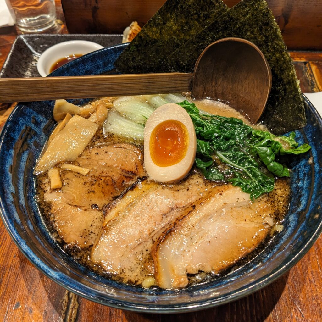 Tonkotsu Ramen from Ramen Tsukiya in Downtown Vancouver