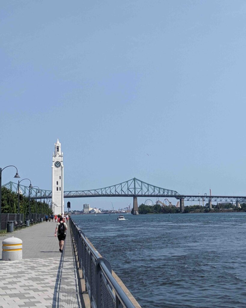 Clock Tower at Montreal Old Port