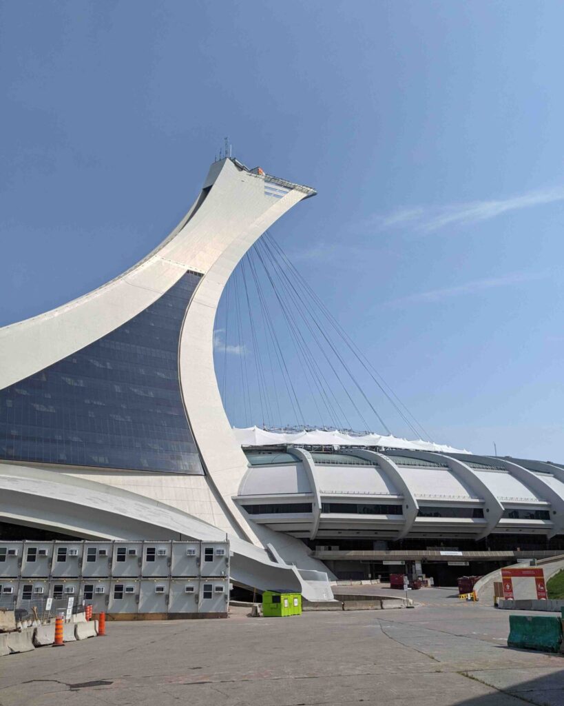 Olympic Stadium in Montreal