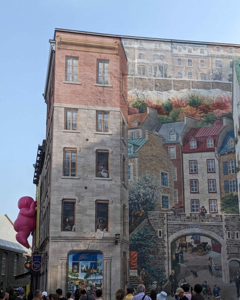 Old Quebec City Mural