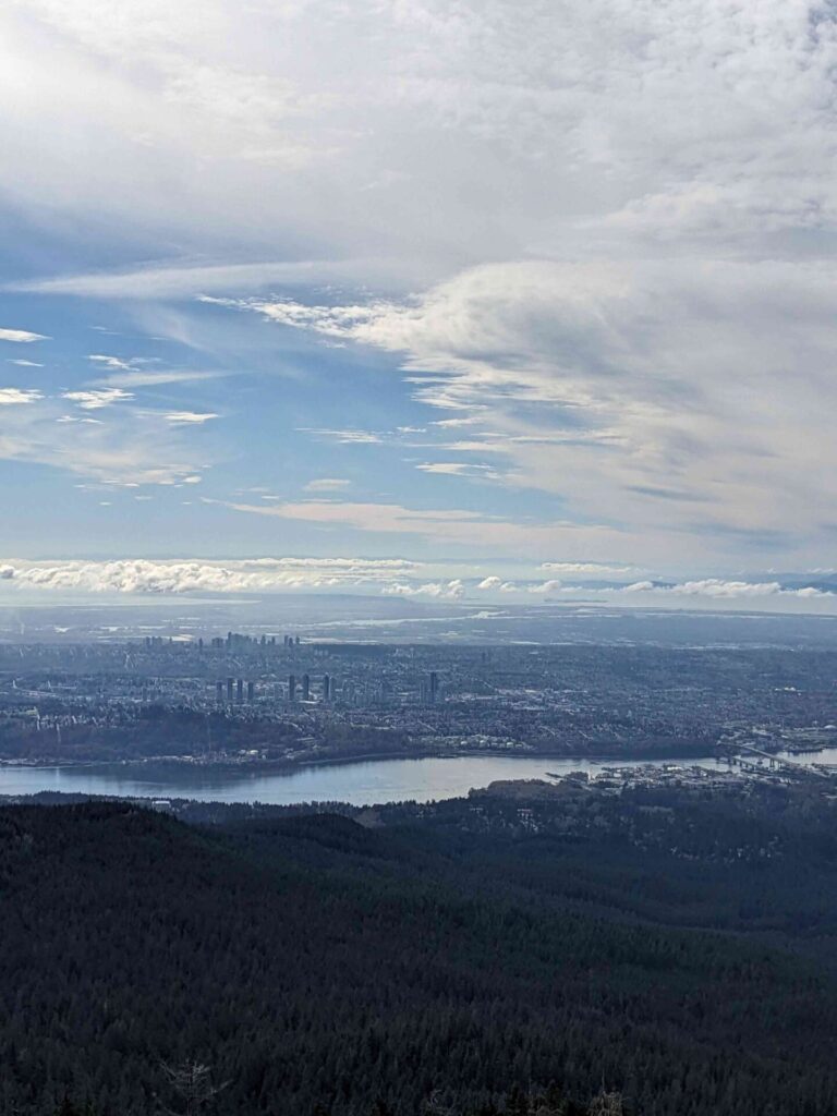 Dog Mountain viewpoint at summit