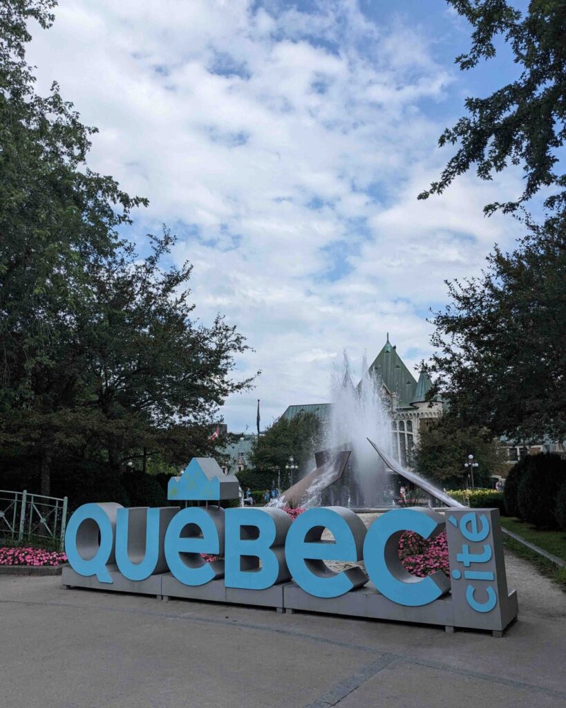 Quebec Cite Sign