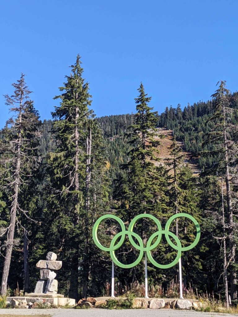 Cypress Mountain before start of St Mark's Summit Trail