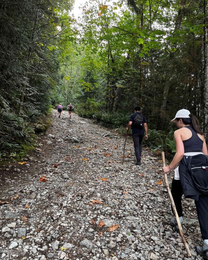 Tunnel Bluffs incline for first 2km