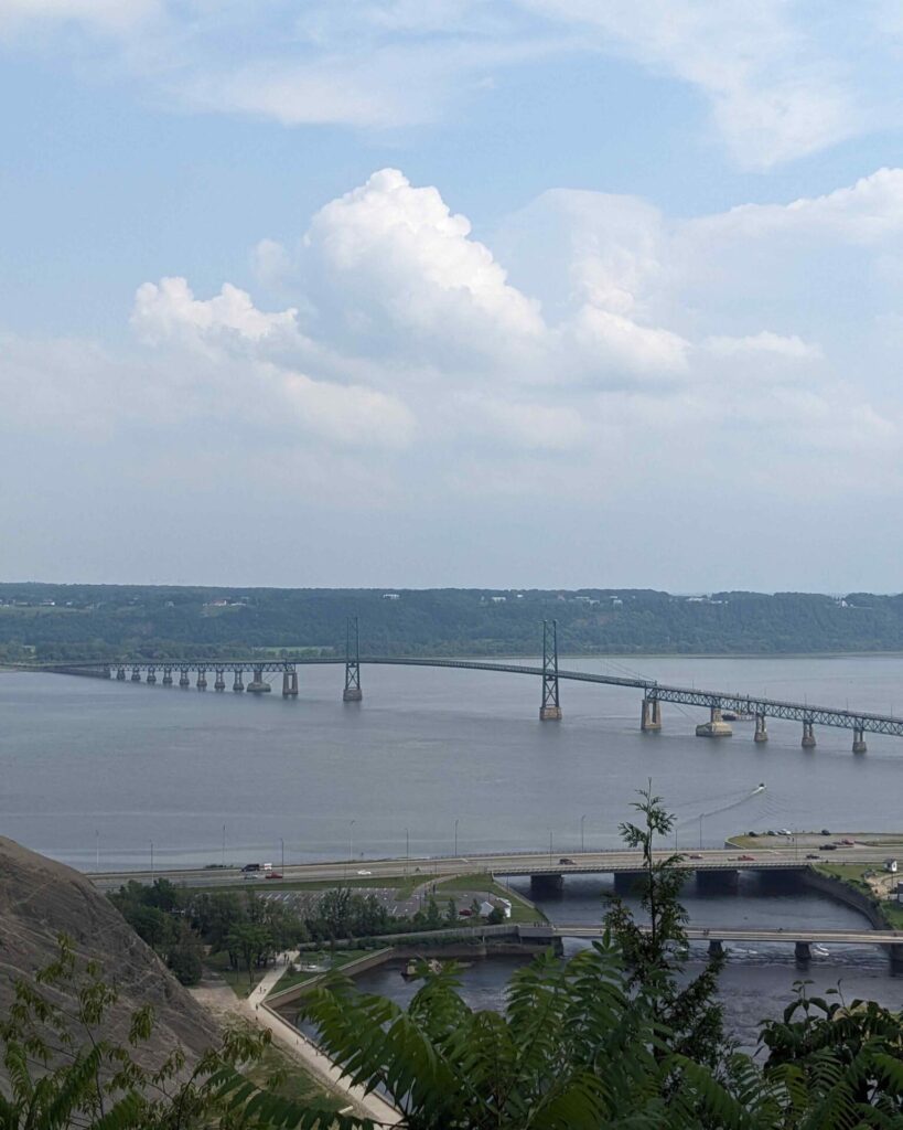 View From Montmorency Falls