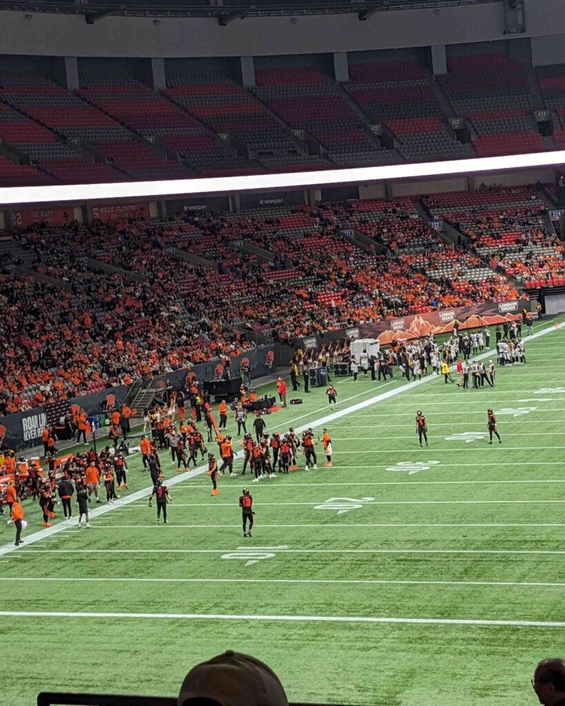 BC Lions at BC Place