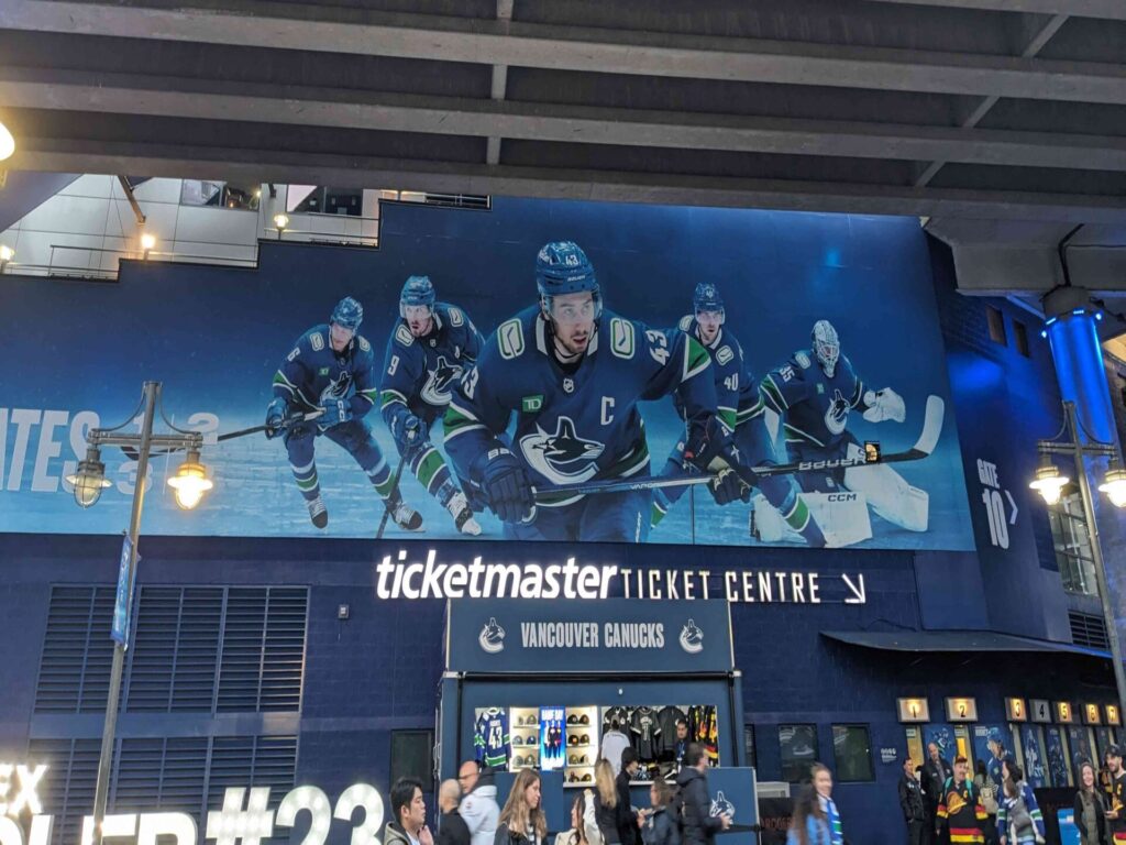 Canucks at Rogers Arena