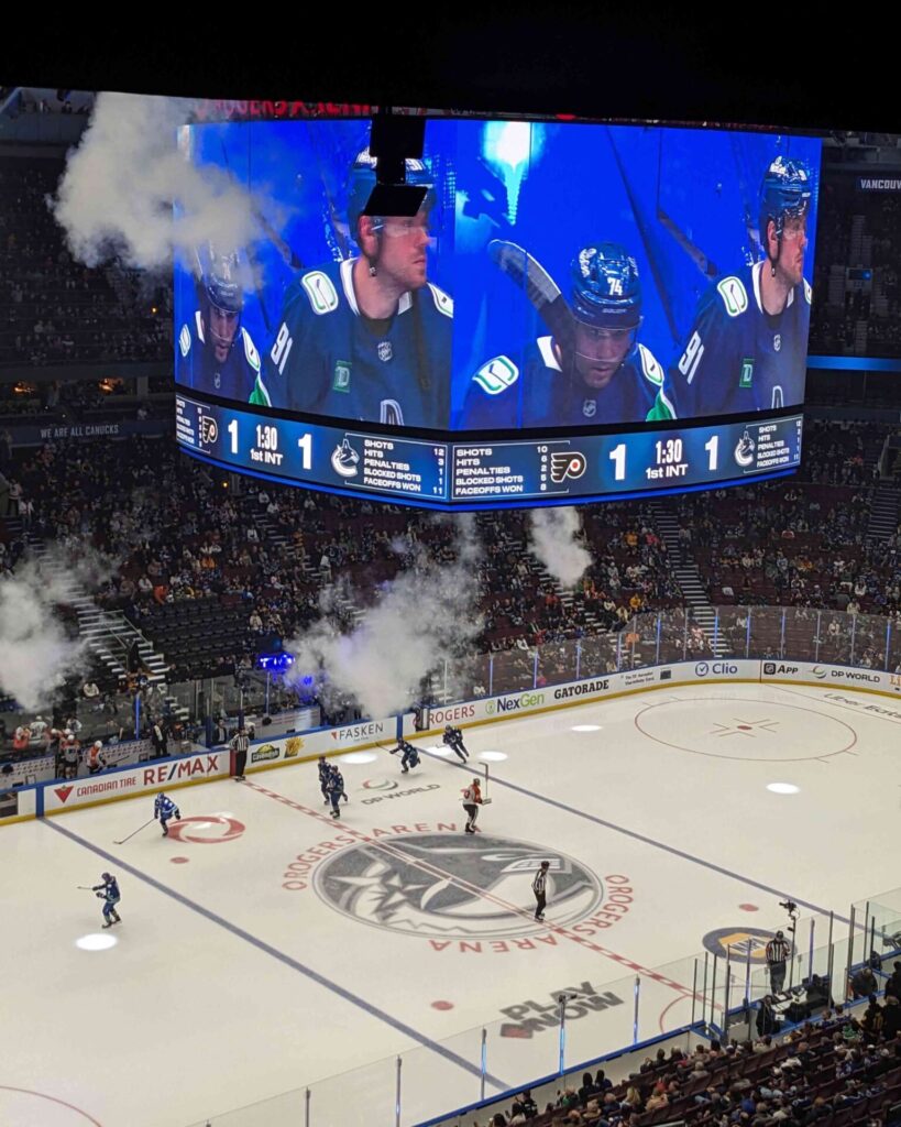 Vancouver Canucks at Rogers Arena